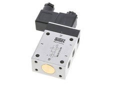 electrovanne 3/2 G1/4'' (G1/8'') Pilote externe 24V AC -0.95-10bar/-13.2-140psi Airtec