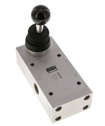 valve manuelle à levier 3/2 G1/2'' 0-12bar/0-168psi Airtec