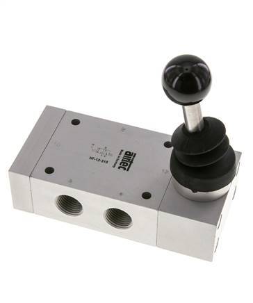 valve manuelle à levier 3/2 G1/2'' 0-12bar/0-168psi Airtec