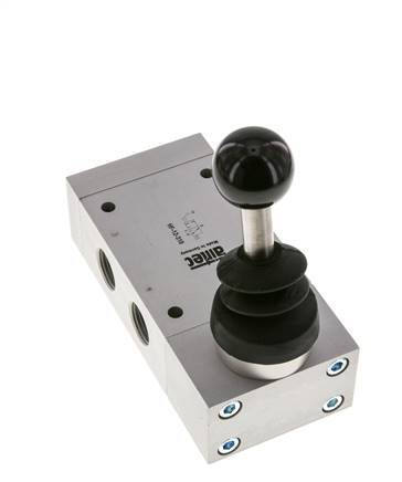 valve manuelle à levier 3/2 G1/2'' 0-12bar/0-168psi Airtec