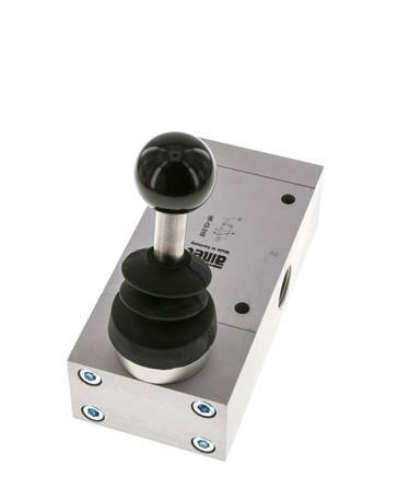 valve manuelle à levier 3/2 G1/2'' 0-12bar/0-168psi Airtec