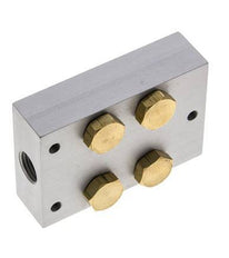 Manifold 2-Stations 5/2 5/3way Airtec M04/P04
