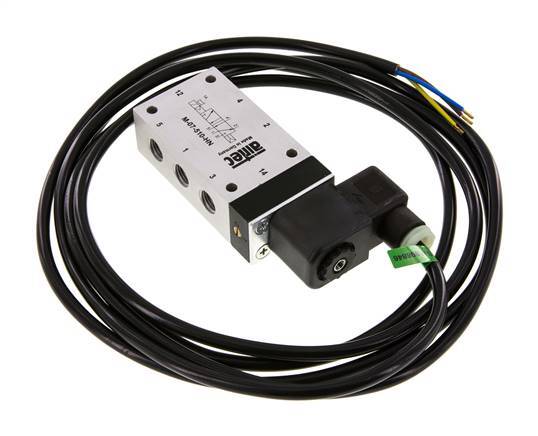electrovanne 5/2 G1/4'' 230V AC ATEX 1.5-10bar/21.0-140psi Airtec