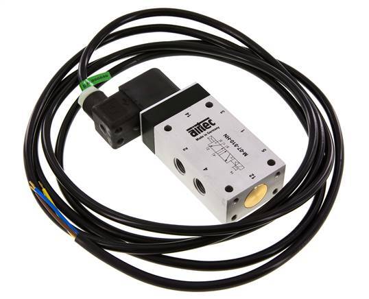electrovanne 5/2 G1/4'' 230V AC ATEX 1.5-10bar/21.0-140psi Airtec