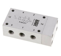 valve pilote d'air 5/2 G1/8'' 0-10bar/0-140psi Airtec