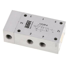 valve pilote d'air 5/2 G1/8'' 0-10bar/0-140psi Airtec