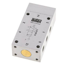 valve pilote d'air 5/2 G1/8'' 0-10bar/0-140psi Airtec