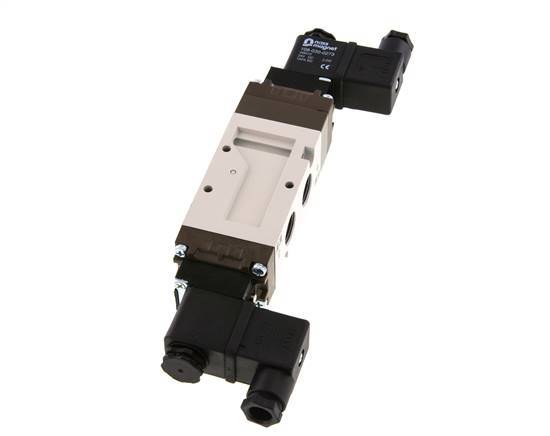 5/3 G3/8'' Electrovanne à centre fermé 115V AC 2-10bar/28-140psi YPC