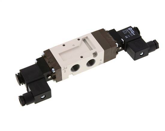 5/3 G3/8'' Electrovanne à centre fermé 115V AC 2-10bar/28-140psi YPC