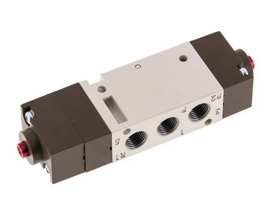 5/3 G1/8'' (M5) Valve pilote d'air centrale d'échappement 2-10bar/28-140psi YPC