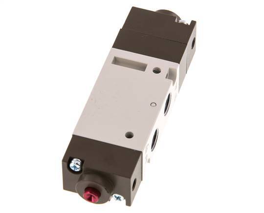 5/3 G1/8'' (M5) Valve pilote d'air centrale d'échappement 2-10bar/28-140psi YPC