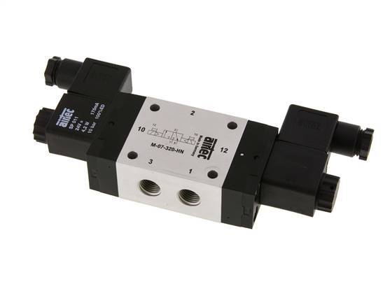 electrovanne bistable 3/2 G1/4'' 24V DC 1.5-10bar/21.0-140psi Airtec
