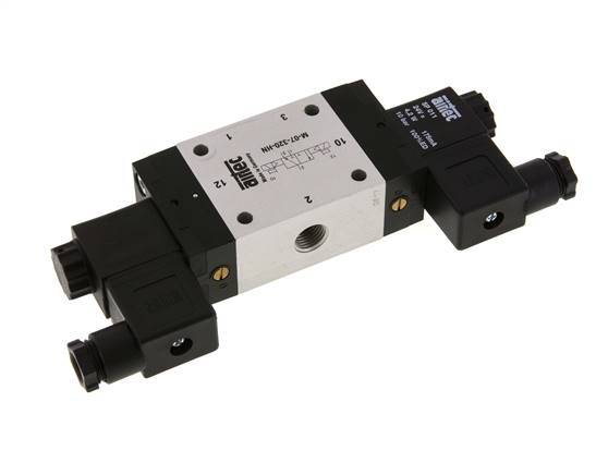 electrovanne bistable 3/2 G1/4'' 24V DC 1.5-10bar/21.0-140psi Airtec