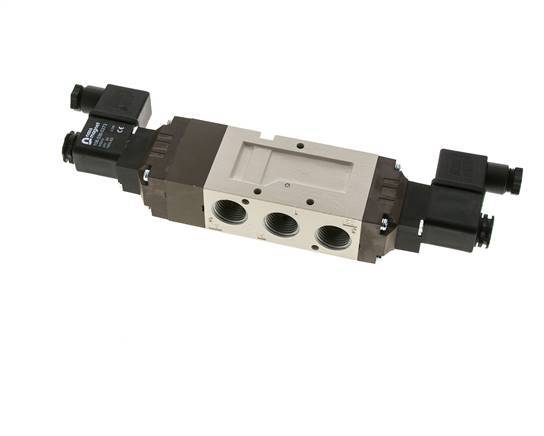 electrovanne centrale d'échappement 5/3 G1/2'' 24V DC 2-10bar/28-140psi YPC