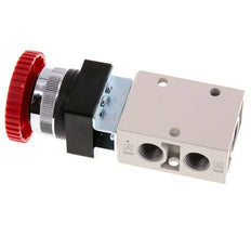 3/2 G1/4'' Emergency Stop Button Valve Red 0-8bar/0-112psi YPC