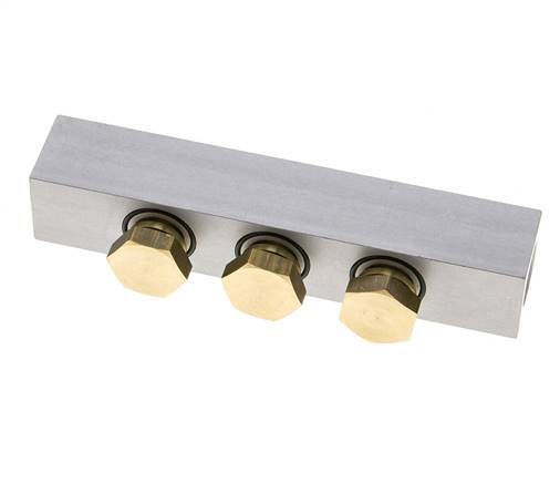 Manifold 3-Stations 3/2 5/2 5/3way Airtec M07/P07