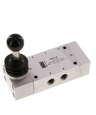 valve à levier central d'échappement 5/3 G1/4'' 0-12bar/0-168psi Airtec