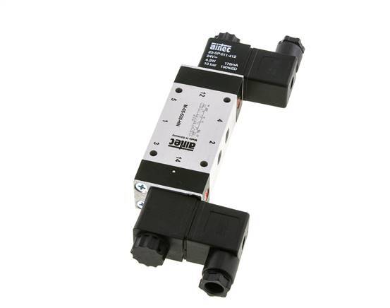 5/3 G1/8'' Electrovanne à centre fermé 230V AC 3-8bar/42-112psi Airtec
