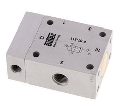 valve pilote d'air 3/2 G1/4'' (G1/8'') 1-10bar/14-140psi Airtec