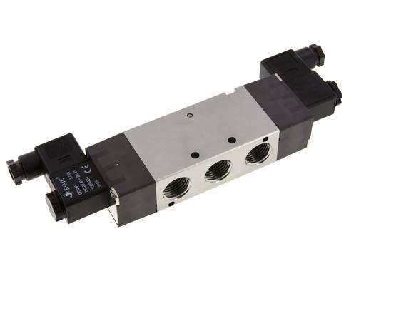 5/2 G1/2'' Electrovanne bistable 24V AC 1.5-8bar/21.0-112psi E.MC