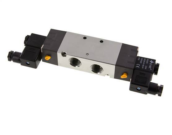 5/2 G1/2'' Electrovanne bistable 24V AC 1.5-8bar/21.0-112psi E.MC