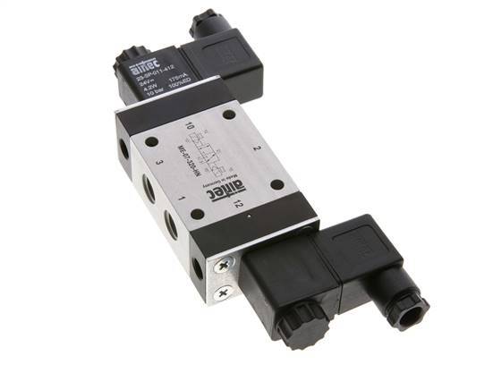 electrovanne bistable 3/2 G1/4'' (G1/8'') Pilote externe 24V AC 0-10bar/0-140psi Airtec