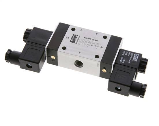 electrovanne bistable 3/2 G1/4'' (G1/8'') Pilote externe 24V AC 0-10bar/0-140psi Airtec