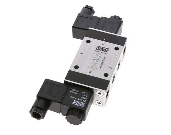 electrovanne bistable 3/2 G1/4'' (G1/8'') Pilote externe 24V AC 0-10bar/0-140psi Airtec