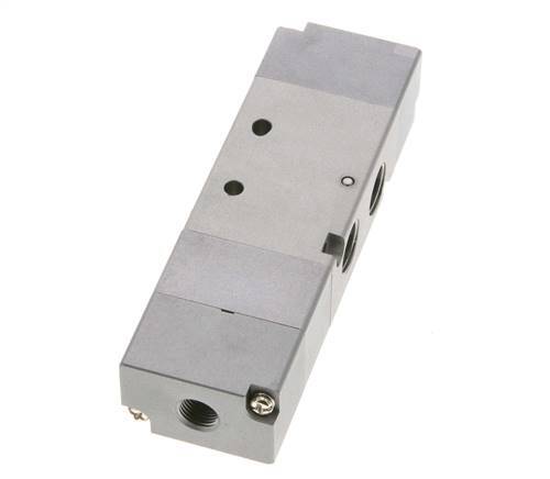 5/3 G1/4'' (G1/8'') Centre de pression Valve pilote d'air 1.5-8bar/21.0-112psi E.MC
