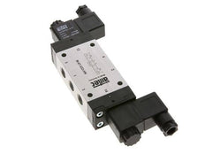 electrovanne centrale d'échappement 5/3 G1/4'' 230V AC 3-8bar/42-112psi Airtec