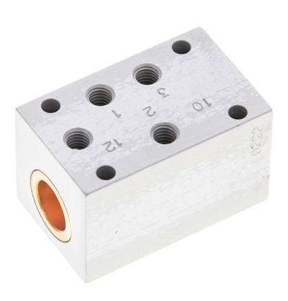 3/2 M5 Valve pilote d'air 1-10bar/14-140psi Airtec