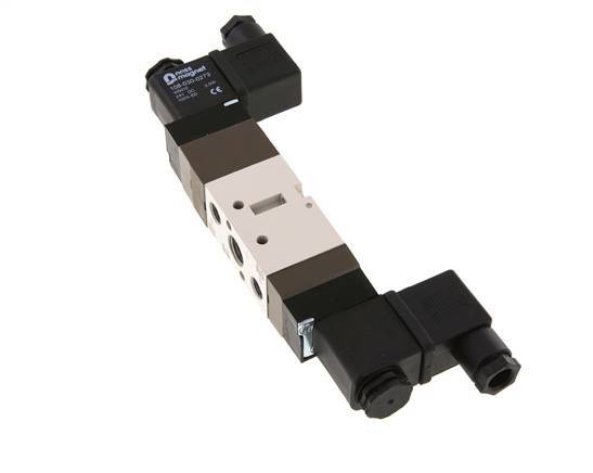 5/3 G1/4'' (G1/8'') Pressure Center Solenoid Valve 115V AC 2-10bar/28-140psi YPC