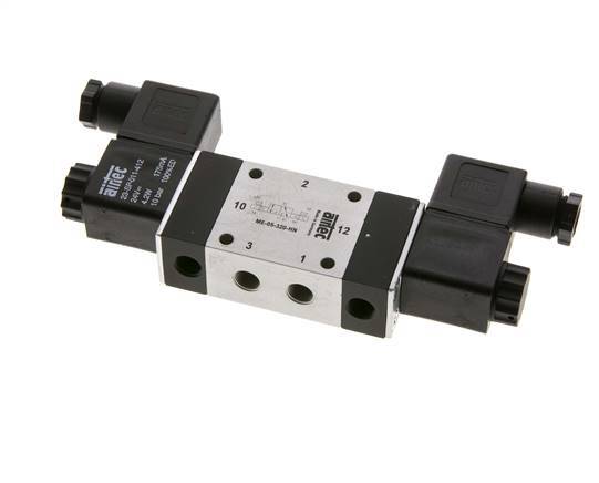 3/2 G1/8'' Bistable Solenoid Valve External Pilot 24V AC 0-10bar/0-140psi Airtec