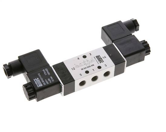 electrovanne bistable 5/2 G1/8'' 24V AC 2.5-10bar/35.0-140psi Airtec