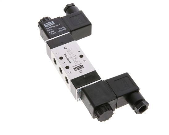 electrovanne bistable 5/2 G1/8'' 24V AC 2.5-10bar/35.0-140psi Airtec