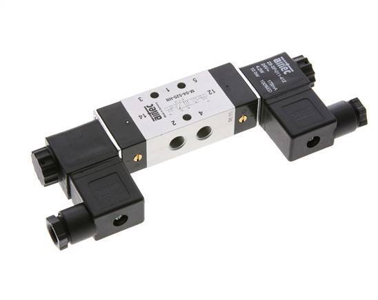 electrovanne bistable 5/2 G1/8'' 24V AC 2.5-10bar/35.0-140psi Airtec