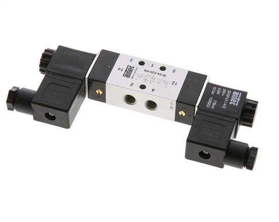 electrovanne bistable 5/2 G1/8'' 24V AC 2.5-10bar/35.0-140psi Airtec