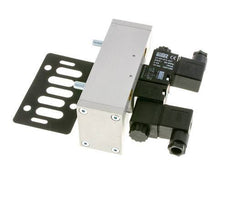 5/3 ISO 5599-3 Electrovanne à centre fermé 24V DC 3-10bar/42-140psi Airtec