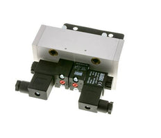 5/3 ISO 5599-3 Electrovanne à centre fermé 24V DC 3-10bar/42-140psi Airtec