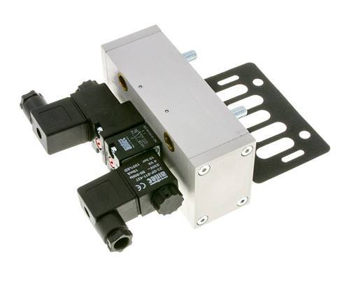 5/3 ISO 5599-3 Electrovanne à centre fermé 24V DC 3-10bar/42-140psi Airtec