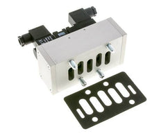 5/3 ISO 5599-3 Electrovanne à centre fermé 24V DC 3-10bar/42-140psi Airtec