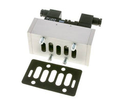 5/3 ISO 5599-3 Electrovanne à centre fermé 24V DC 3-10bar/42-140psi Airtec