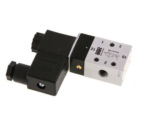 electrovanne NO 3/2 G1/8'' 24V DC 2.5-10bar/35.0-140psi Airtec