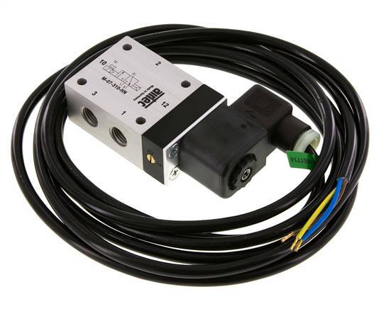 Electrovanne 3/2 G1/4'' NC 24V DC ATEX 1.5-10bar/21.0-140psi Airtec