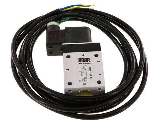 Electrovanne 3/2 G1/4'' NC 24V DC ATEX 1.5-10bar/21.0-140psi Airtec