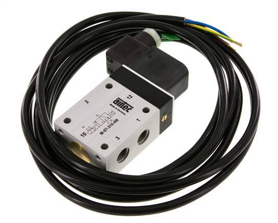 Electrovanne 3/2 G1/4'' NC 24V DC ATEX 1.5-10bar/21.0-140psi Airtec