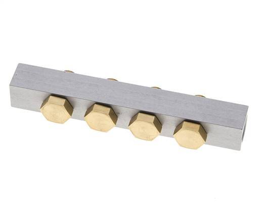 Manifold 4-Stations 3/2 5/2 5/3way Airtec M04/P04