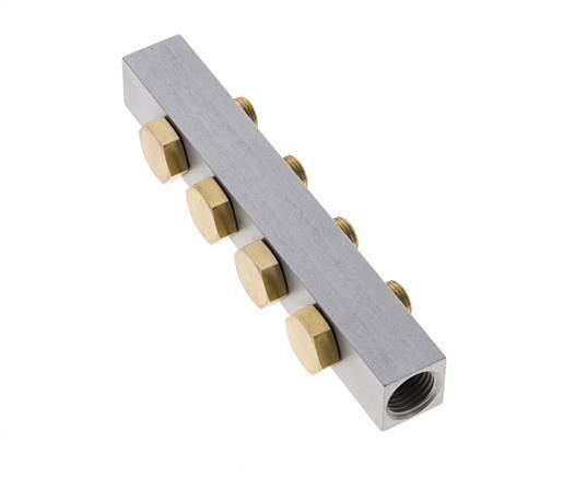 Manifold 4-Stations 3/2 5/2 5/3way Airtec M04/P04
