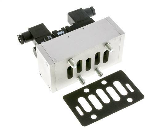 5/3 ISO 5599-3 Electrovanne centrale d'échappement 230V AC 3-10bar/42-140psi Airtec