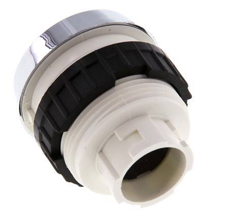 Fixation de l'actionneur Bouton poussoir 30 mm Noir